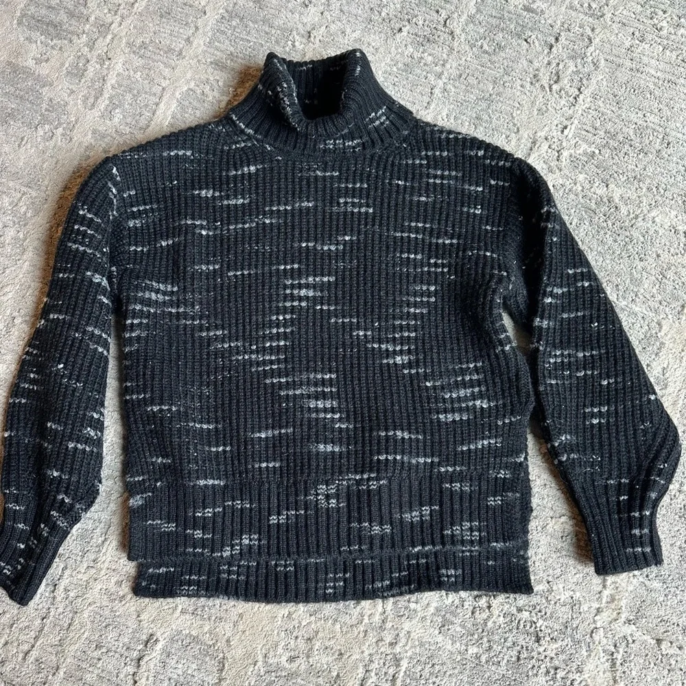 VARLEY Strick Marlena Oversized Pullover Sweater In Marbled Black Size‎ S - Picture 8 of 10